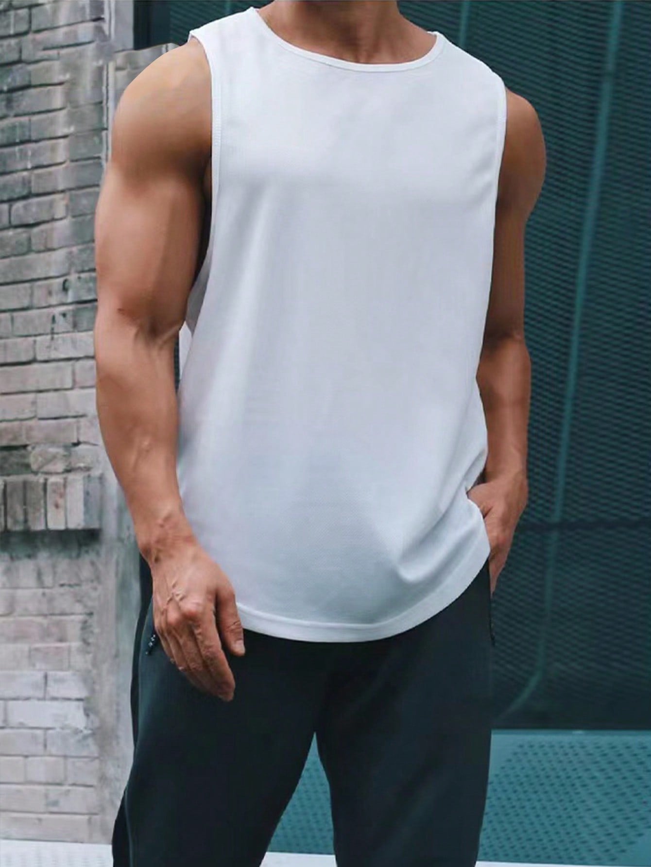 Men's Basic Workout Vest