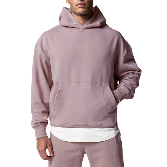 Men's Cotton Pullover Hoodie & Joggers Set