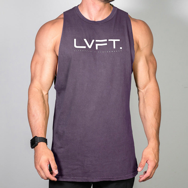 Men's Logo Gym Vest