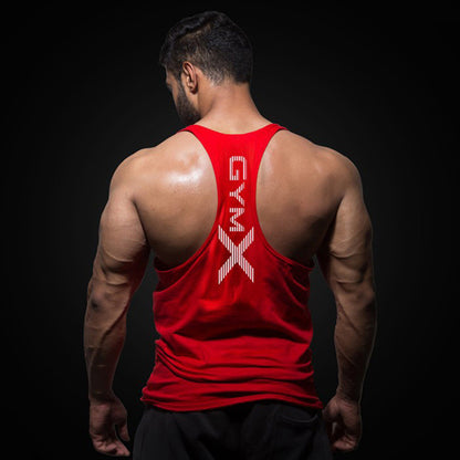 Men's Loose Fit Backless Breathable Fitness Vest