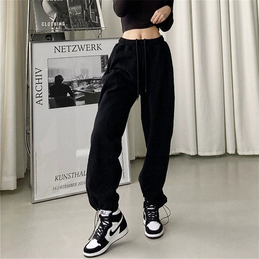 Women's Loose Fit Drawstring Joggers