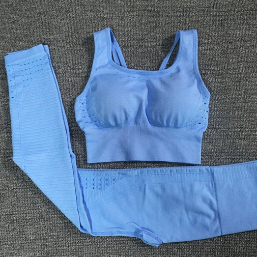 Women's Leggings and Top Gym Set