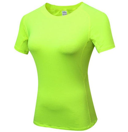 Women's Quick Dry Compression Training T-Shirt