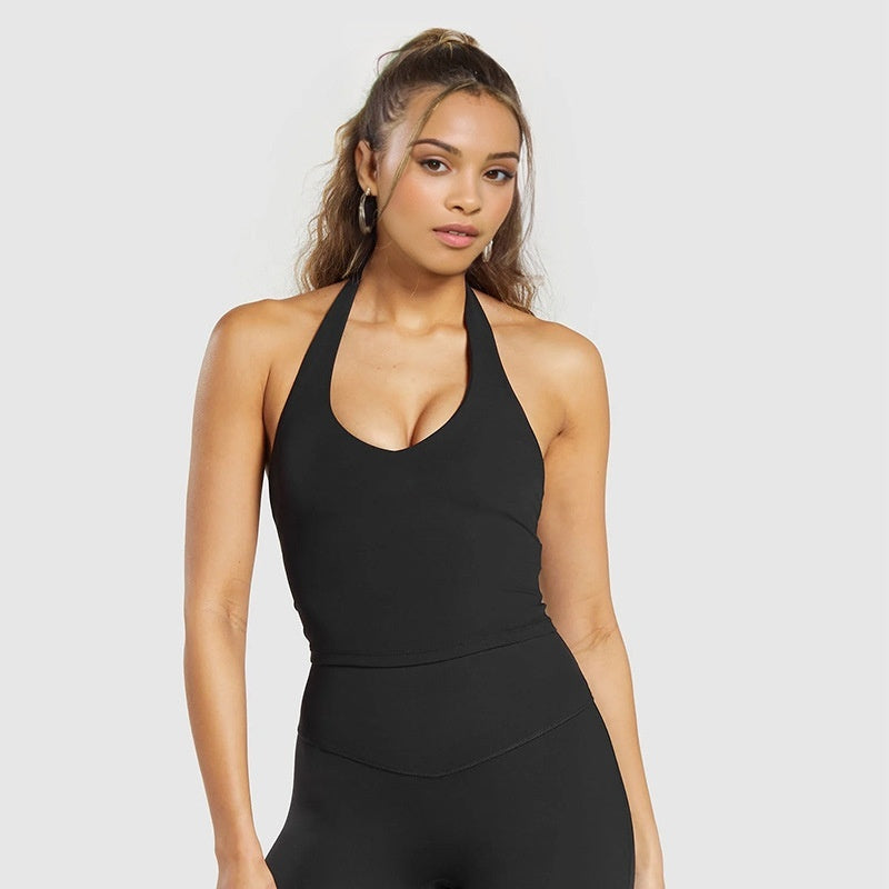Women's Halter Neck Sports Bra