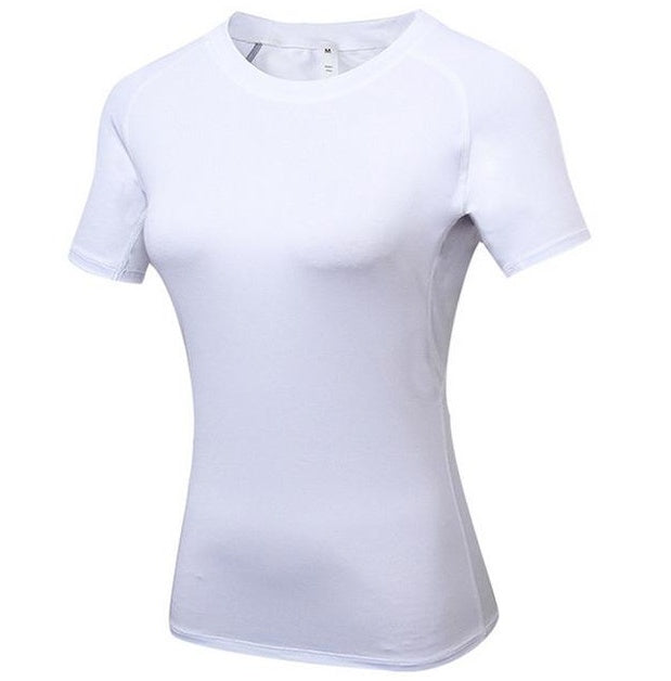 Women's Quick Dry Compression Training T-Shirt