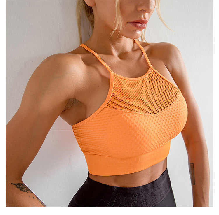 Women's Quick-drying Mesh Detail Vest Top