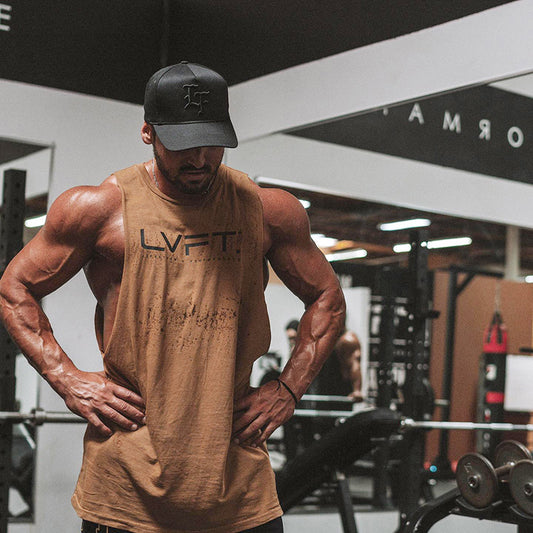 Men's Logo Gym Vest