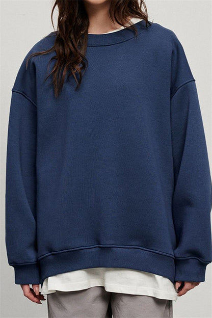 Women's Relaxed Fit Crew Neck Sweatshirt