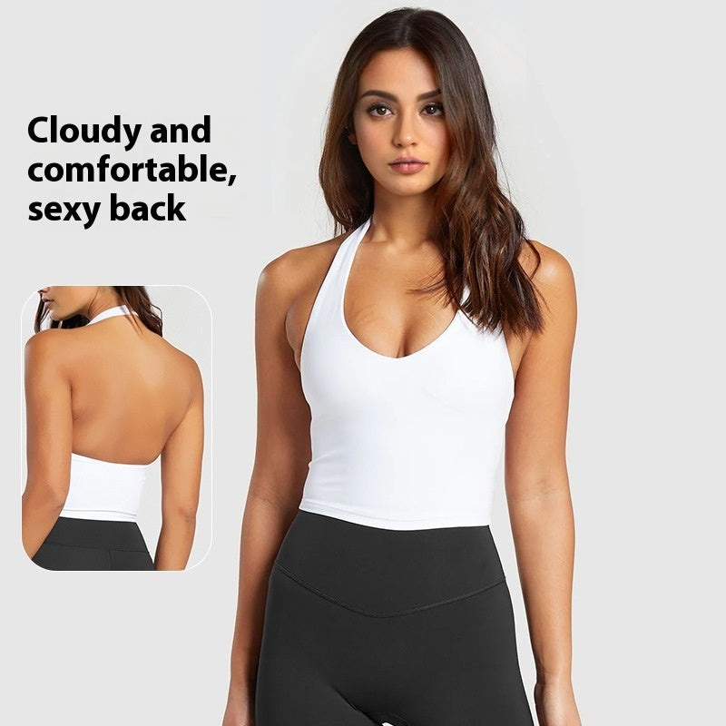 Women's Halter Neck Sports Bra