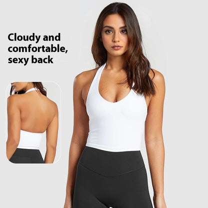 Women's Halter Neck Sports Bra