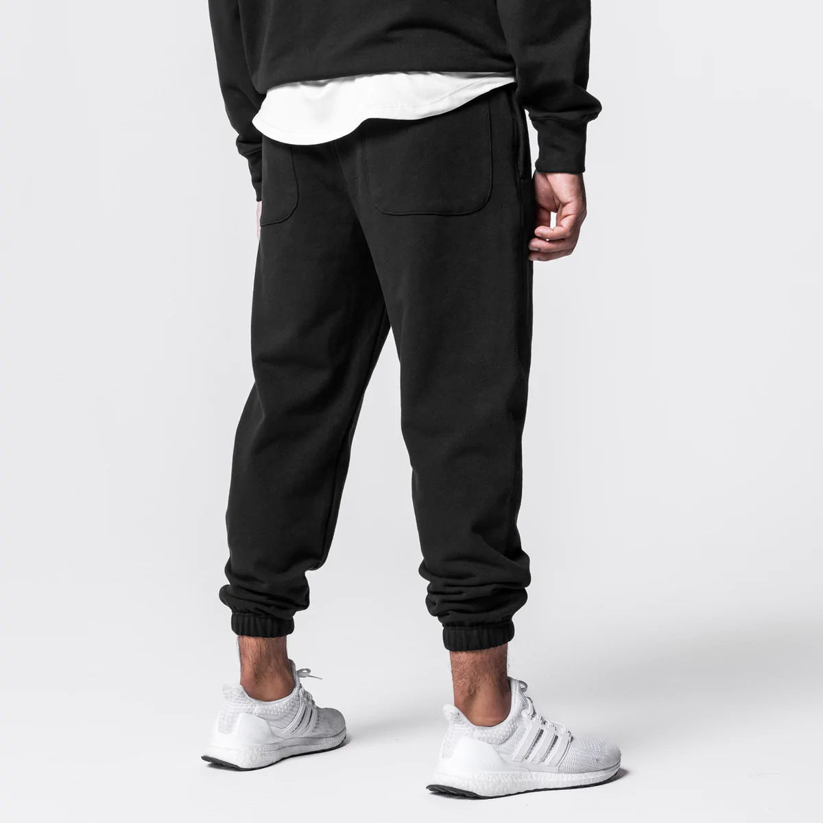 Men's Cotton Pullover Hoodie & Joggers Set