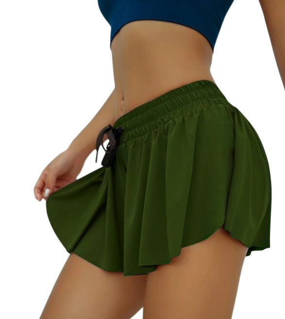 Women's Lined Running/Yoga Shorts