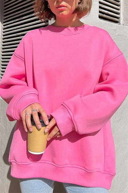 Women's Relaxed Fit Crew Neck Sweatshirt