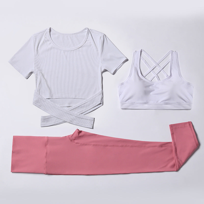 Women's Three-Piece Gym Set