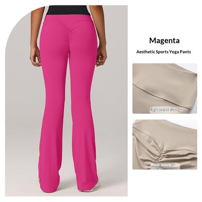 Women's Flared Yoga, Running And Pilates Leggings