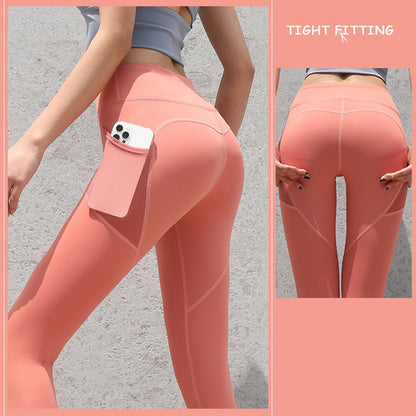 Women's Seamless Leggings with Pocket