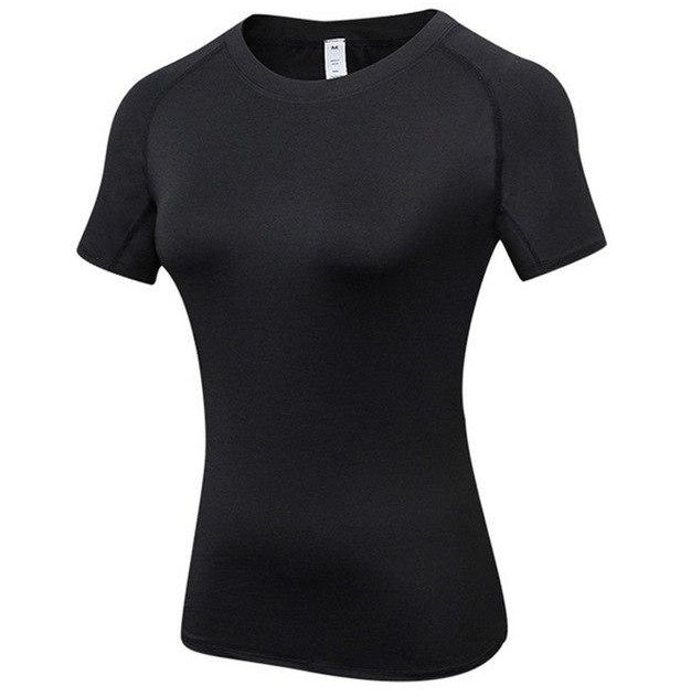 Women's Quick Dry Compression Training T-Shirt