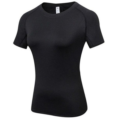 Women's Quick Dry Compression Training T-Shirt