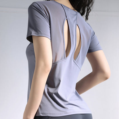 Women's Short Sleeved Gym Top