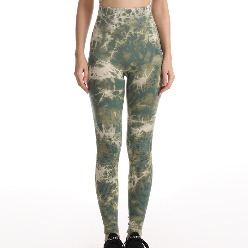 Women's Tie Dye Push Up Leggings