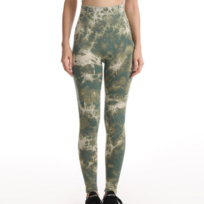 Women's Tie Dye Push Up Leggings