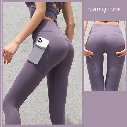 Women's Seamless Leggings with Pocket