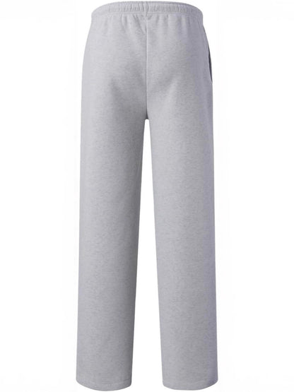 Women's Fleece-Lined Casual Straight-Leg Joggers