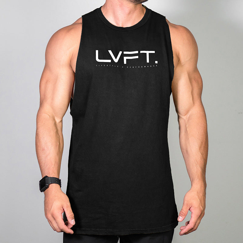 Men's Logo Gym Vest