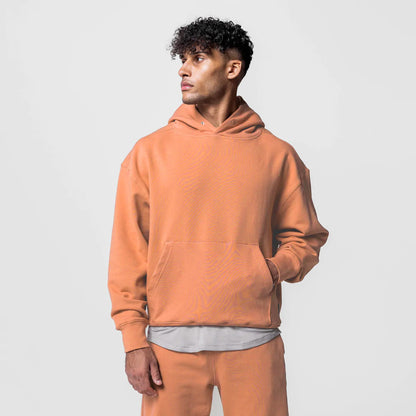 Men's Cotton Pullover Hoodie & Joggers Set