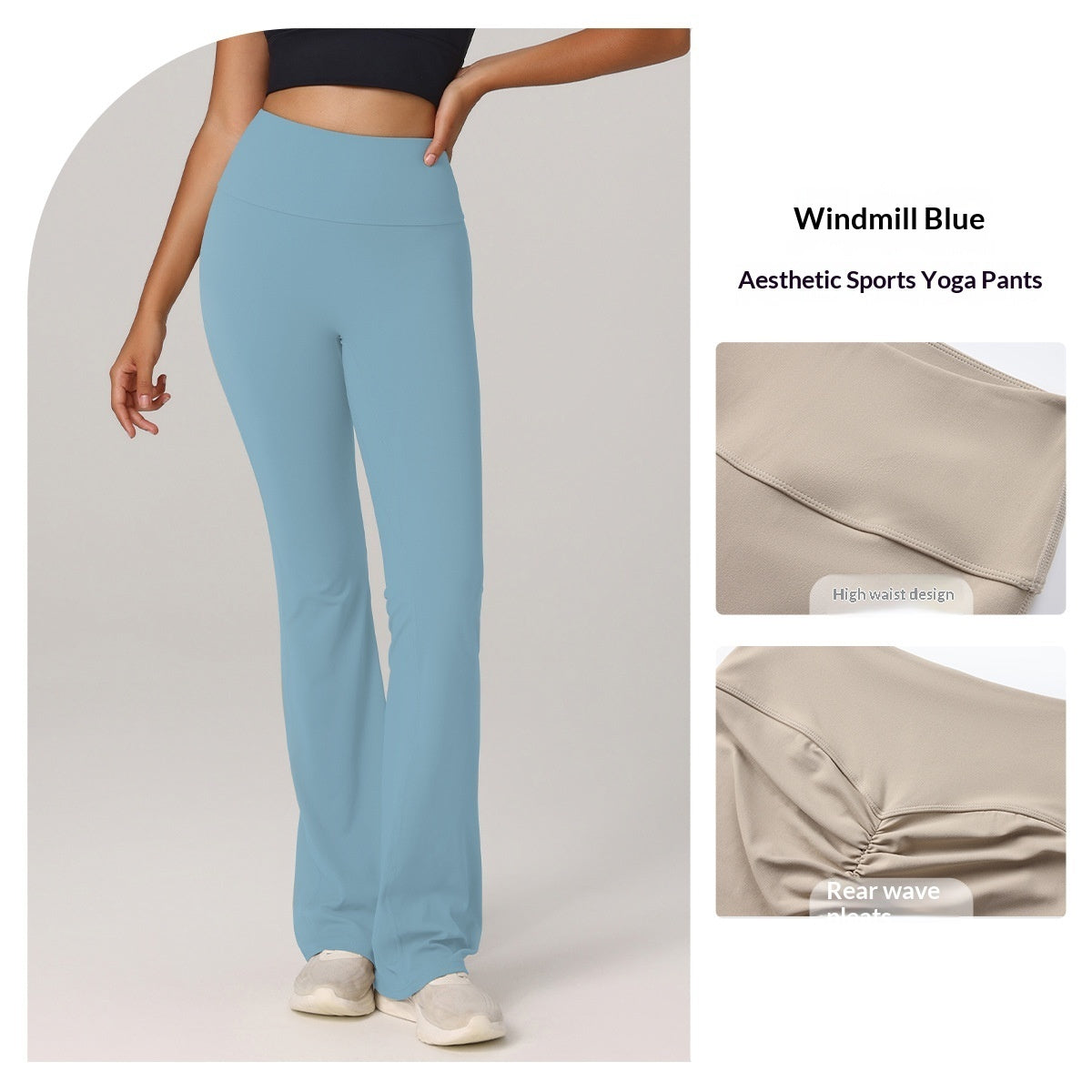 Women's Flared Yoga, Running And Pilates Leggings