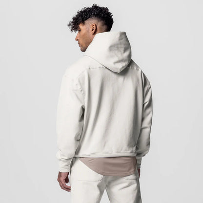 Men's Cotton Pullover Hoodie & Joggers Set
