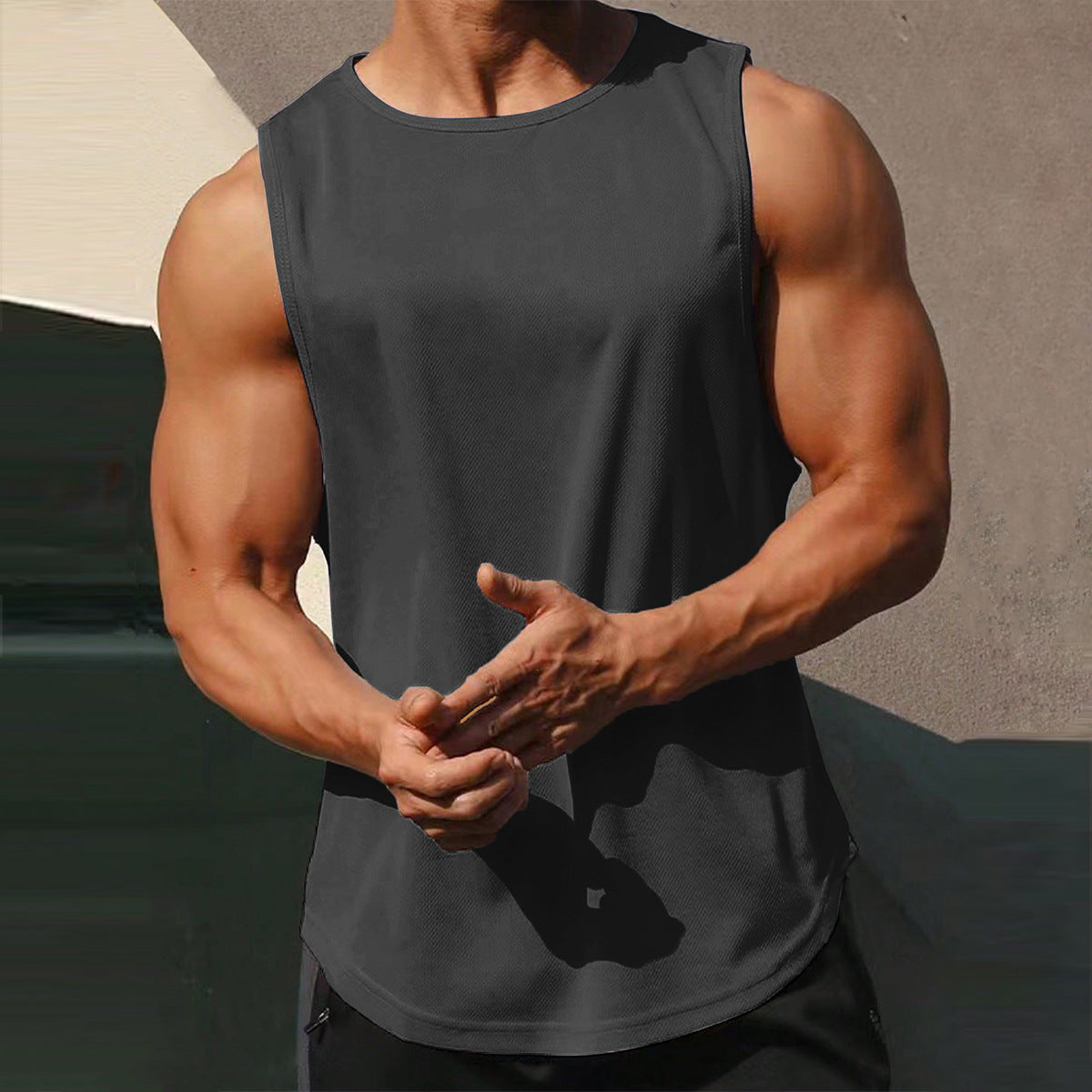 Men's Basic Workout Vest