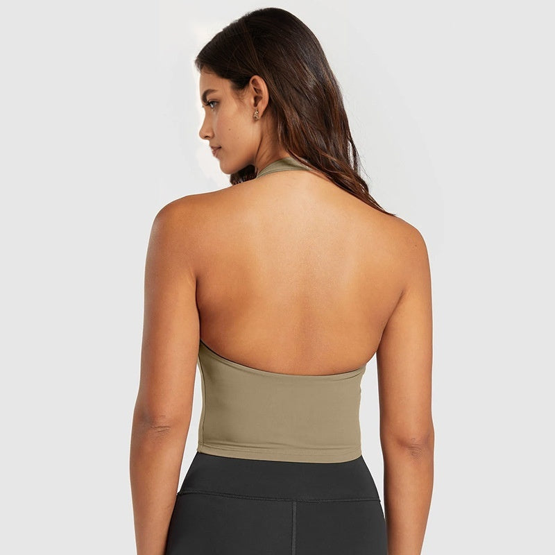 Women's Halter Neck Sports Bra