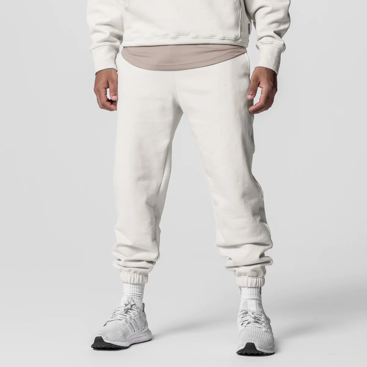 Men's Cotton Pullover Hoodie & Joggers Set